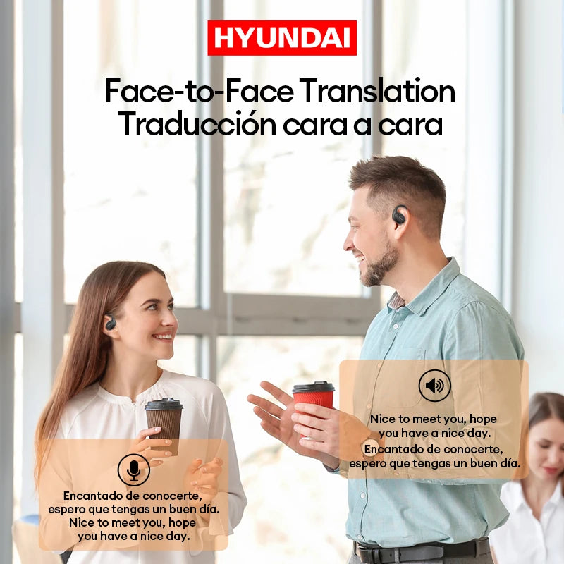 Choice HYUNDAI Openair5 AI Bluetooth Translation Earphones