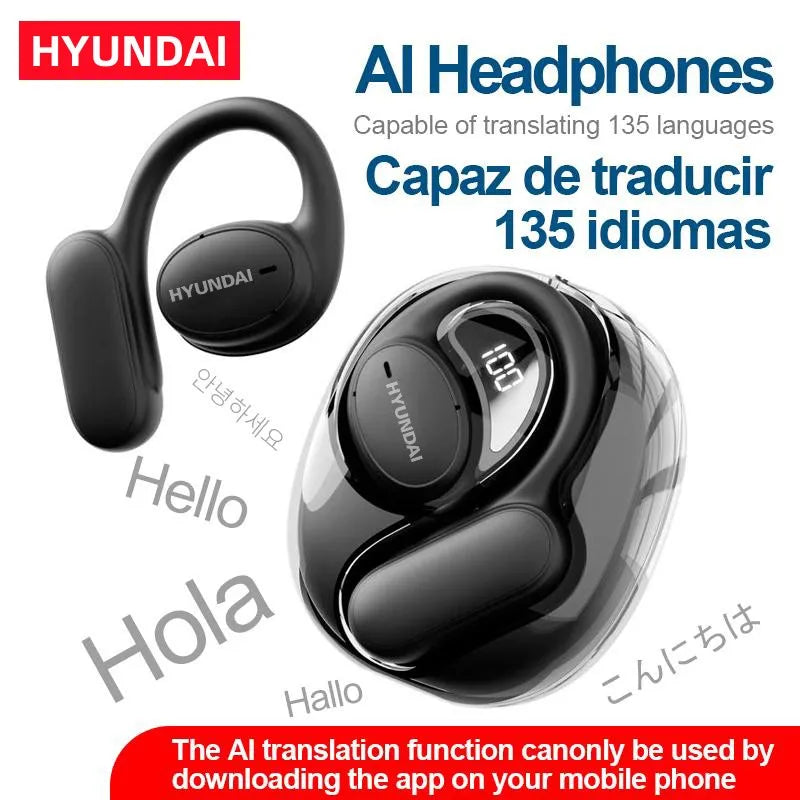 Choice HYUNDAI Openair5 AI Bluetooth Translation Earphones